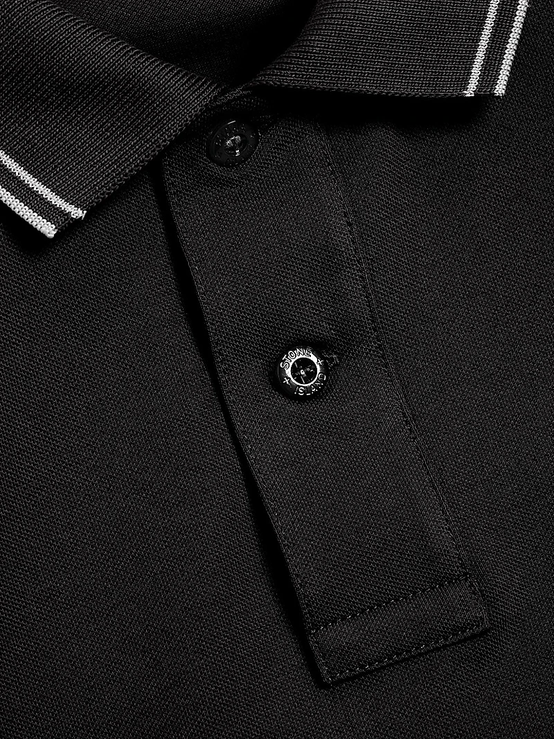 Stretch-Cotton Polo Shirt