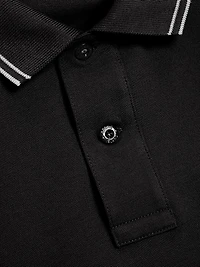 Stretch-Cotton Polo Shirt