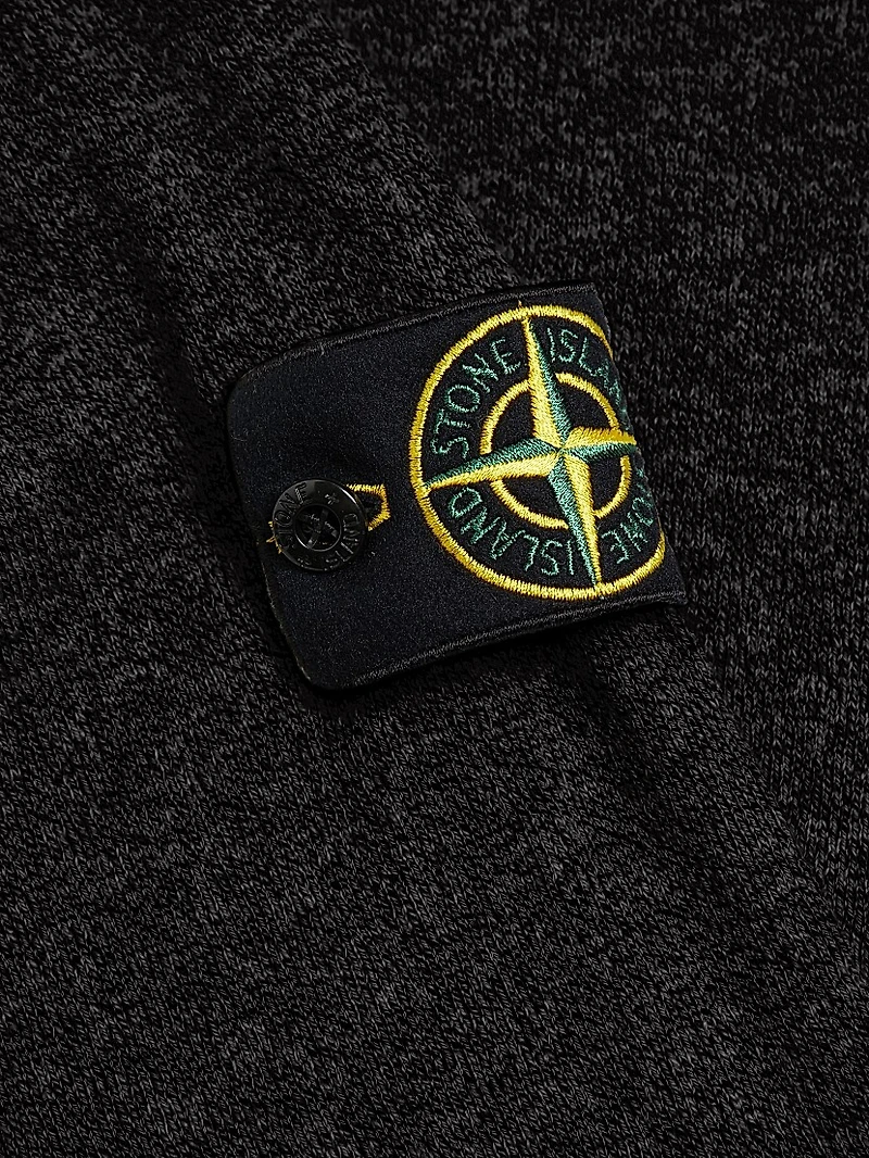 Stretch-Cotton Crewneck Sweater