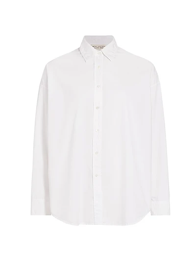 Mael Oversized Button-Front Shirt