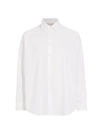 Mael Oversized Button-Front Shirt