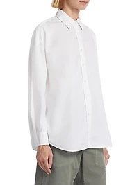 Mael Oversized Button-Front Shirt