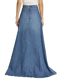 Astrid Denim Maxi Skirt