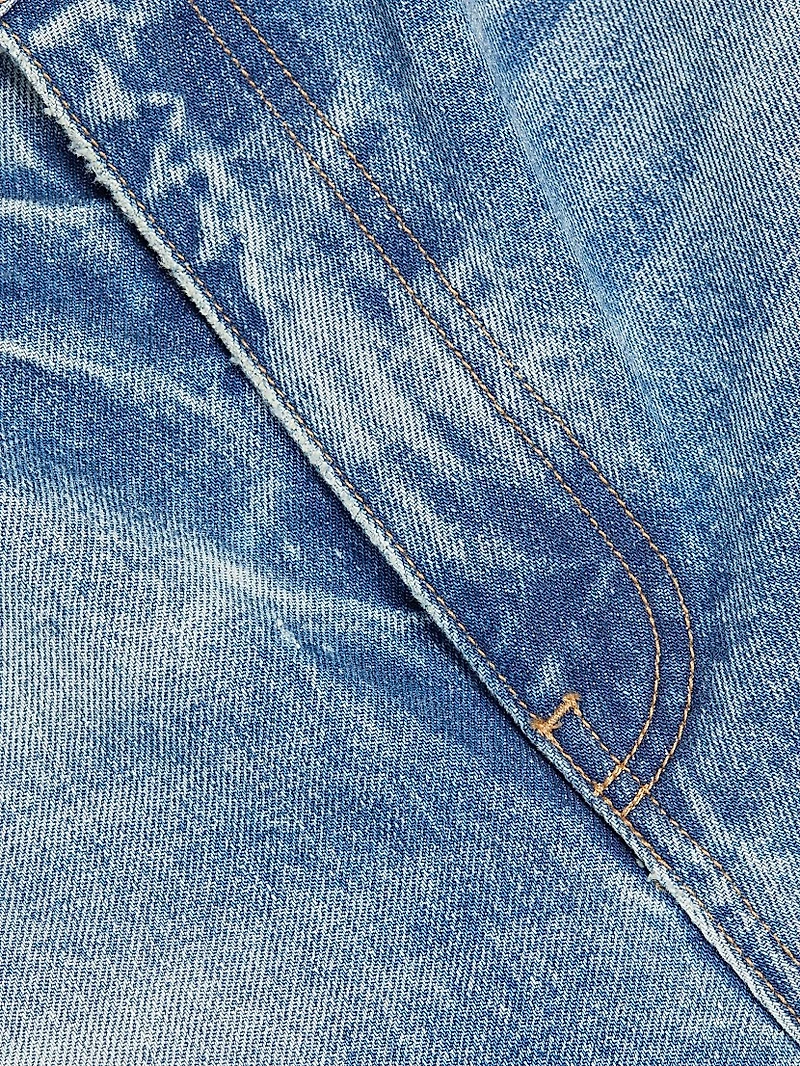 Mitchell Mid-Rise Straight Jeans