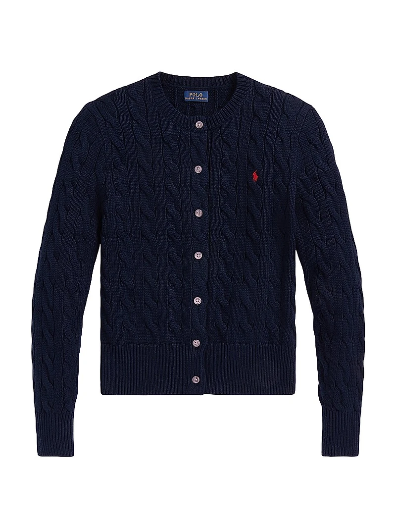 Cable-Knit Cardigan