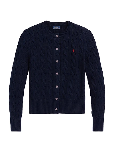 Cable-Knit Cardigan