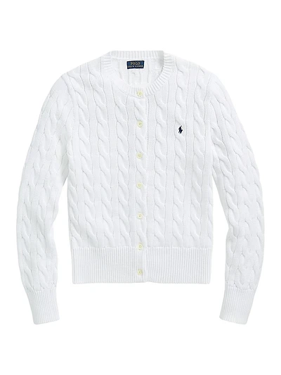 Cable-Knit Cardigan