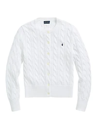 Cable-Knit Cardigan