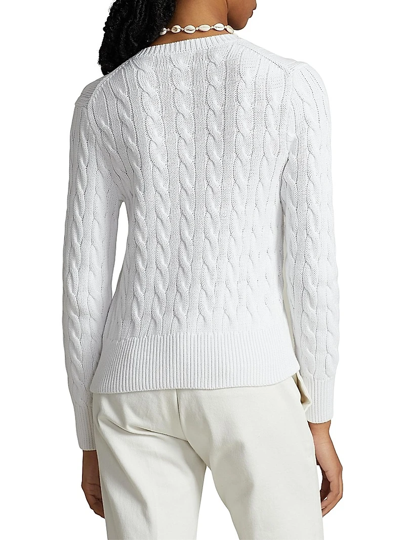 Cable-Knit Cardigan