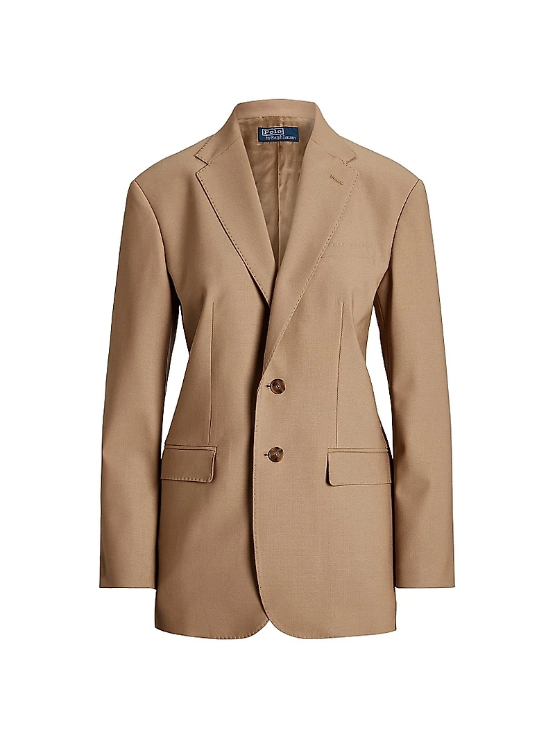 Wool Blend Blazer