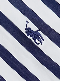 Ela Belted Stripe Cotton Shirtdress