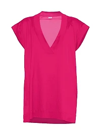 Renee Relaxed V-Neck Cover-Up
