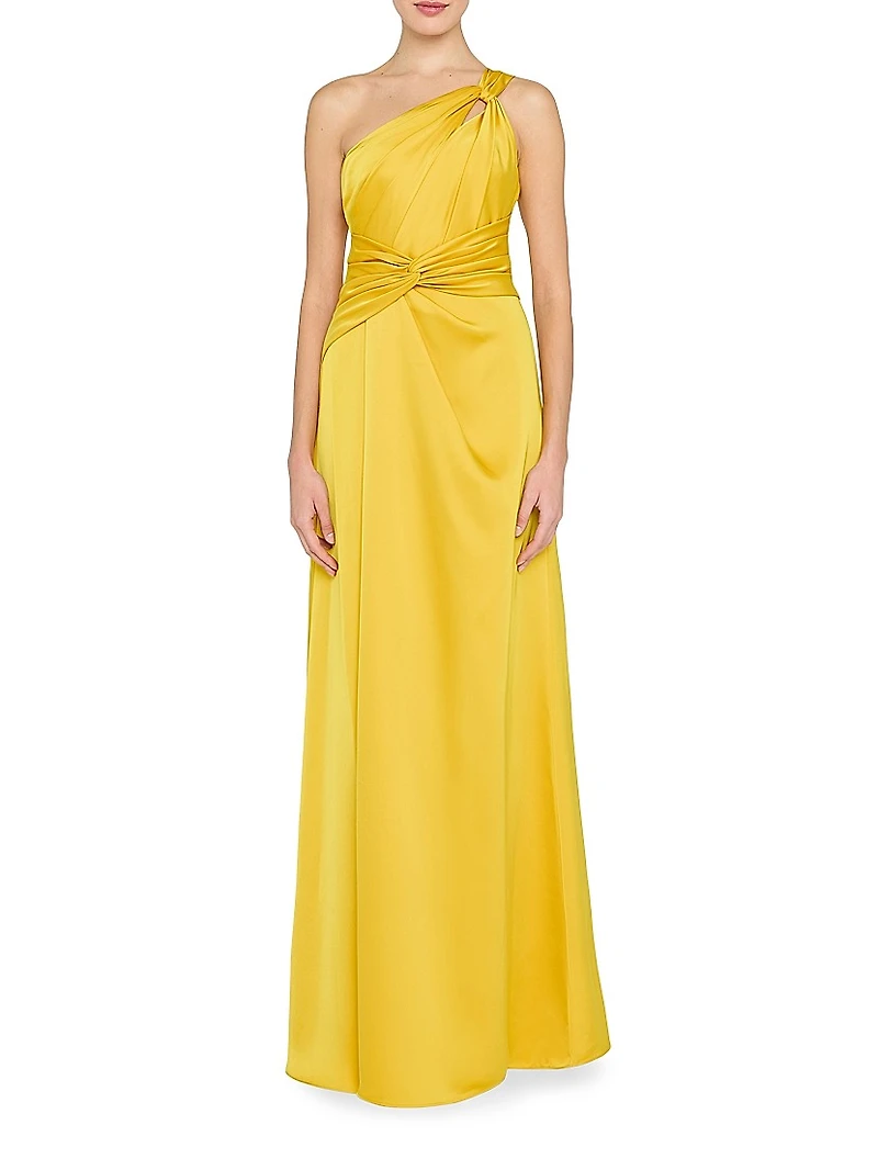 Gloria Twist Column Gown