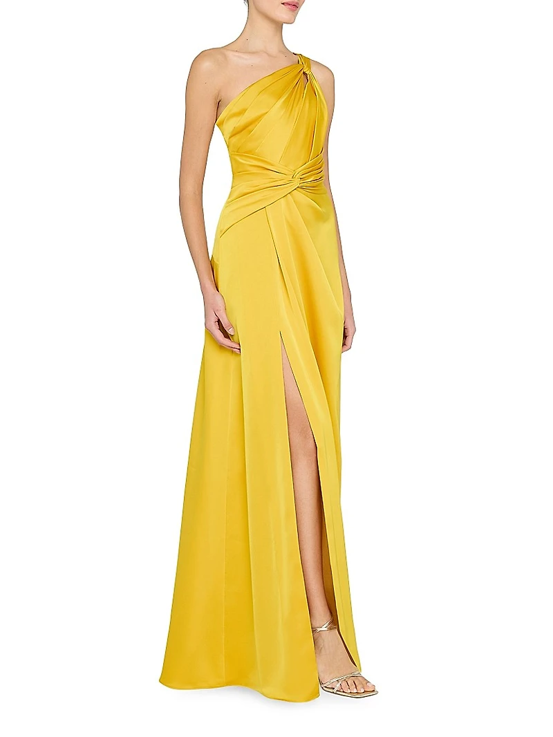 Gloria Twist Column Gown