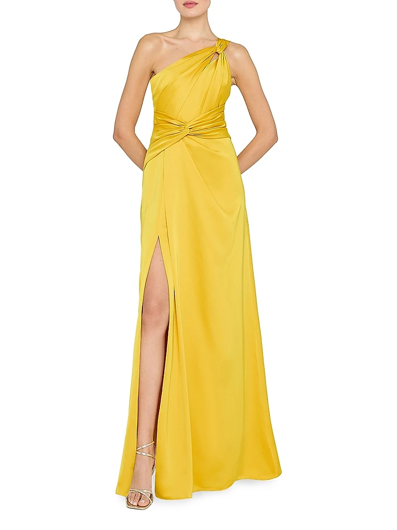 Gloria Twist Column Gown