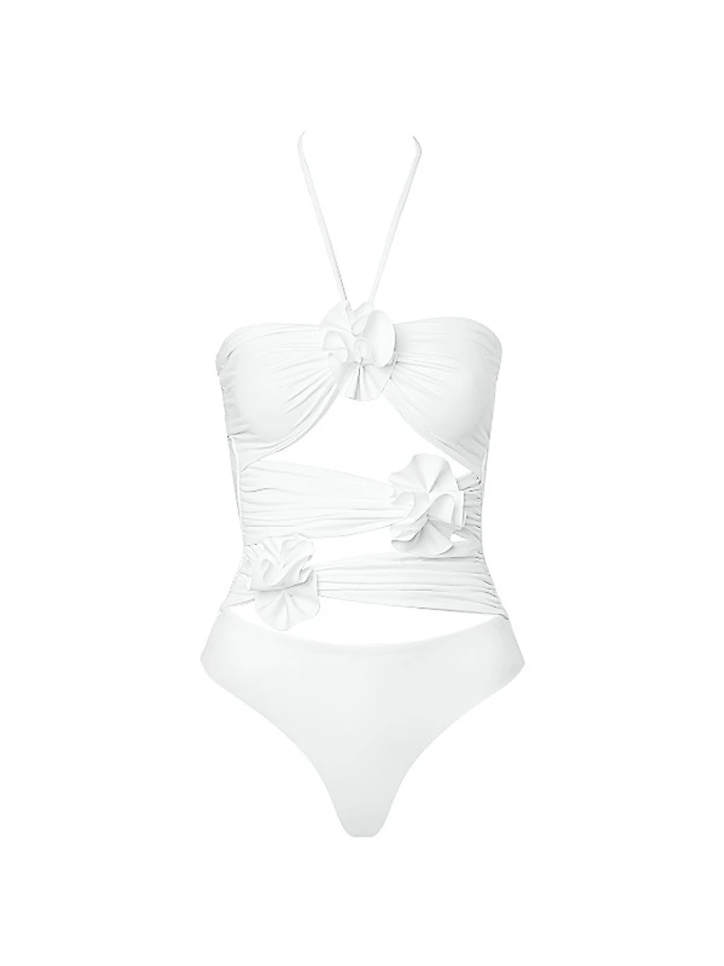 Trinitaria One-Piece Cut-Out Swimsuit
