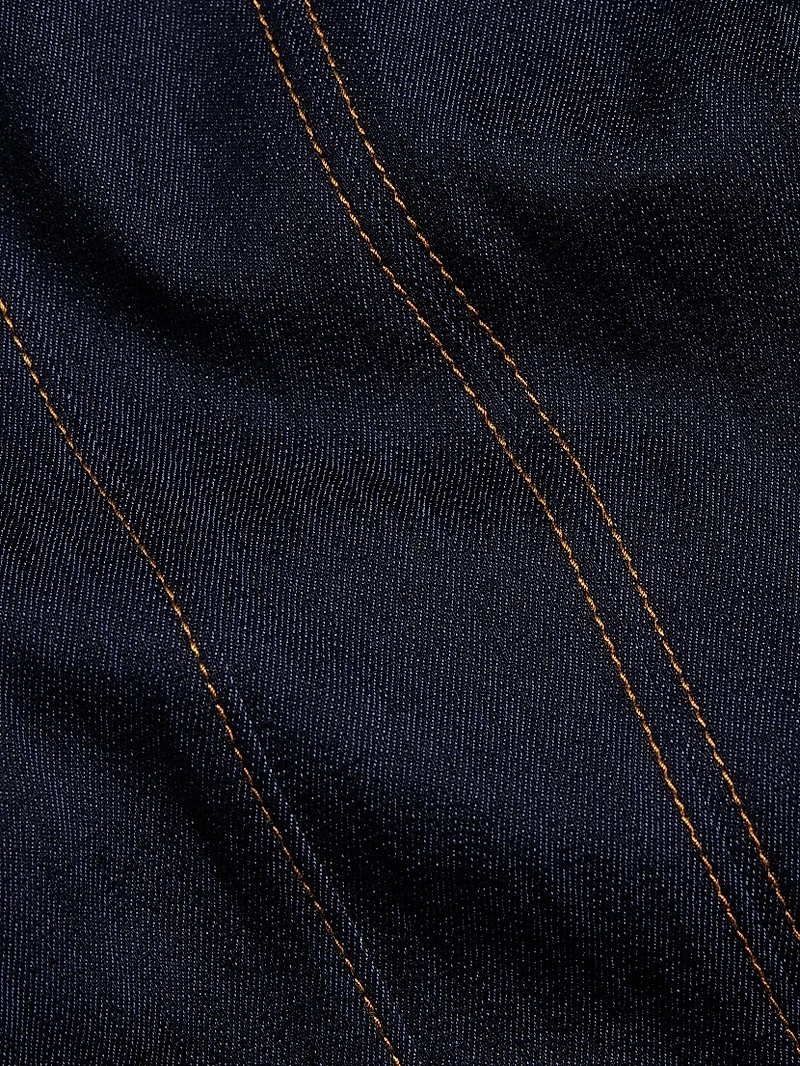 Loren High-Rise Stretch Straight Crop Jeans