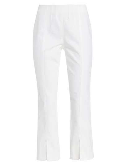 Laurie Stretch Denim Straight Crop Jeans