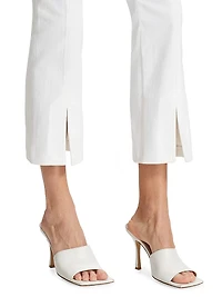 Laurie Stretch Denim Straight Crop Jeans