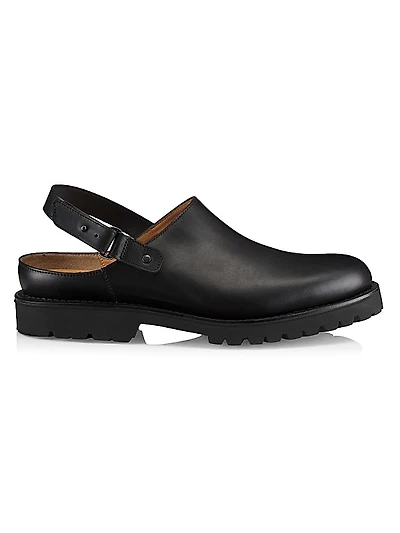 Oxalis Leather Clogs