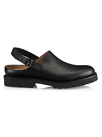 Oxalis Leather Clogs