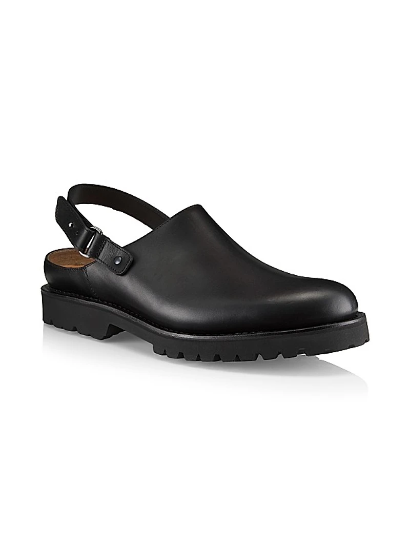Oxalis Leather Clogs