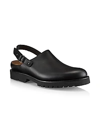 Oxalis Leather Clogs
