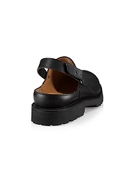 Oxalis Leather Clogs
