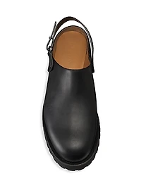 Oxalis Leather Clogs