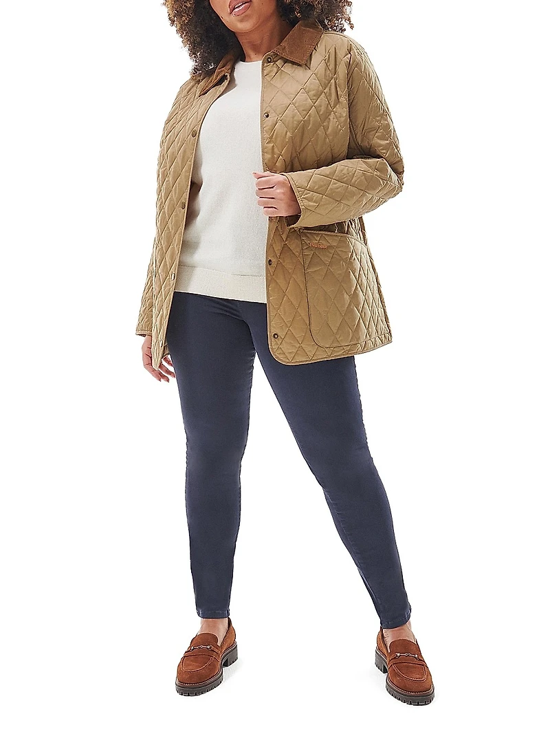 Plus Annandale Quilted Jacket