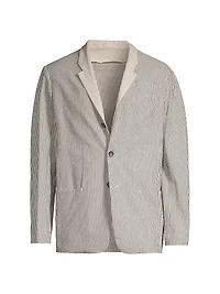 Ellen Seersucker Blazer