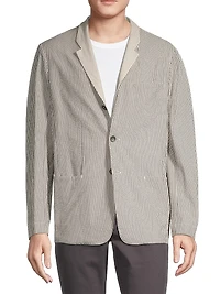 Ellen Seersucker Blazer