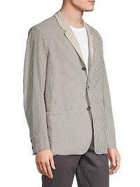 Ellen Seersucker Blazer