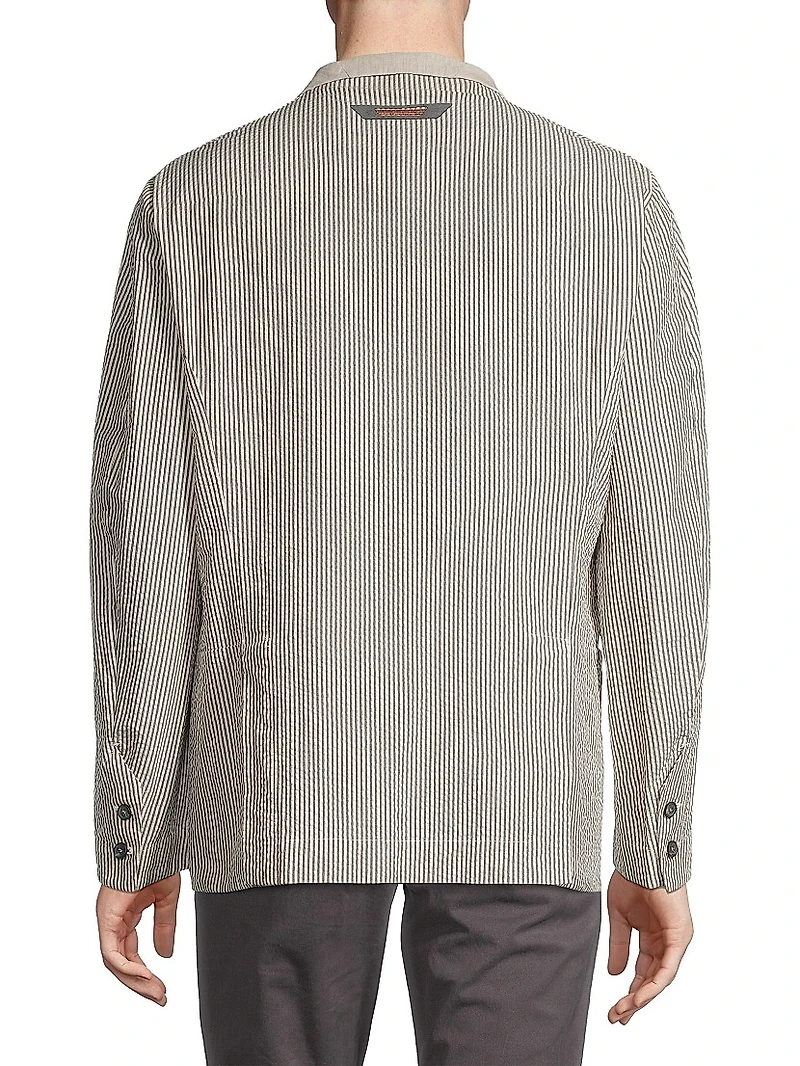 Ellen Seersucker Blazer