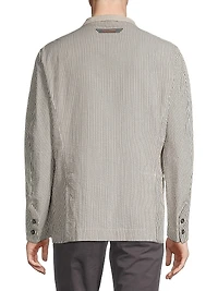 Ellen Seersucker Blazer