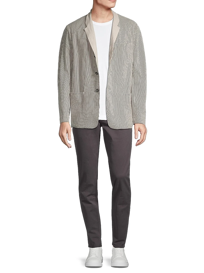 Ellen Seersucker Blazer