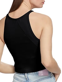Cropped Ribbed Tank