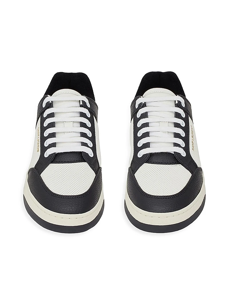 SL/61 Low-top Sneakers Grained Leather