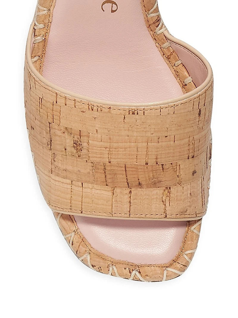 Cosette Cork Wedge Sandals