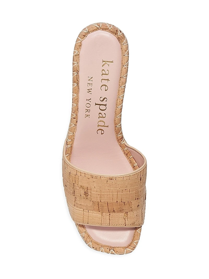 Cosette Cork Wedge Sandals
