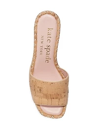 Cosette Cork Wedge Sandals