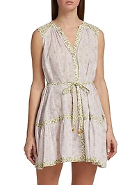 Thea Eve-Printed Minidress