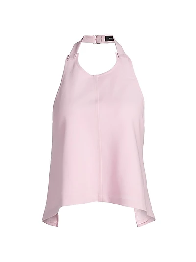Backless Halter Top