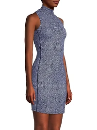 Nova Labyrinth Double-Face Knit Dress