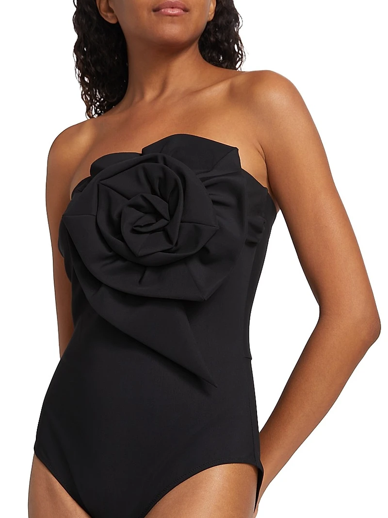 Cotefta Strapless One-Piece Swimsuit