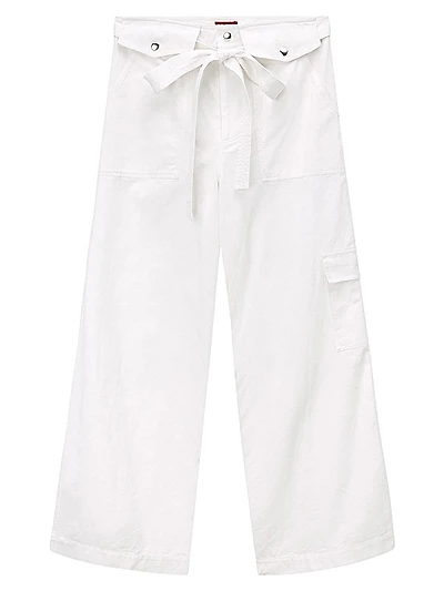 Brayden Cotton Wide-Leg Pants