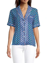 Printed Short-Sleeve Shirt