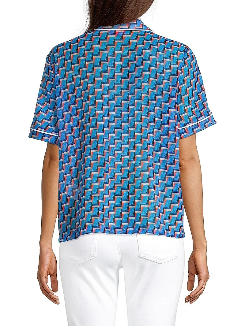 Printed Short-Sleeve Shirt