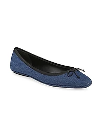 Beatrix Denim Ballet Flats