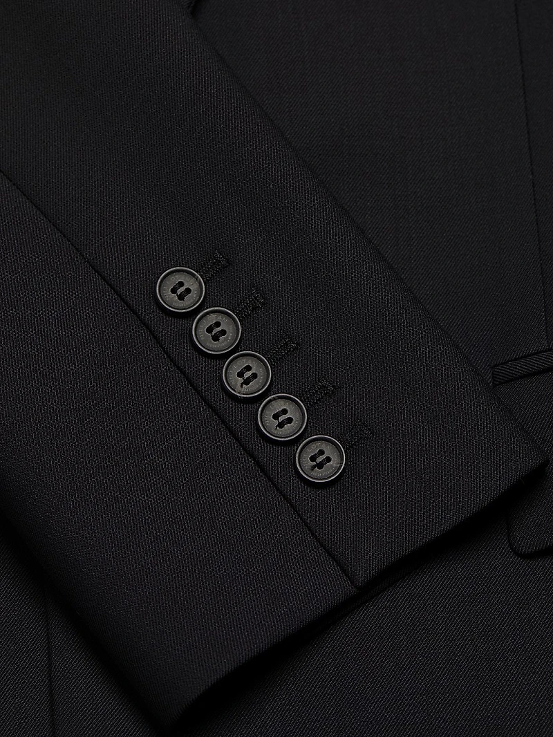 Diane Single-Breasted Wool Blazer